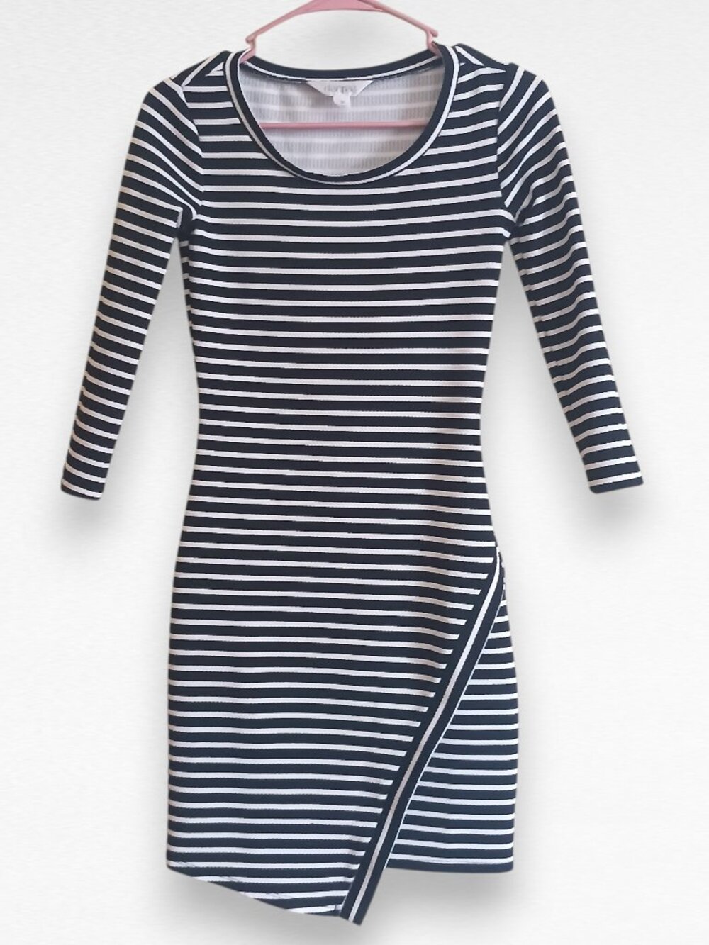 Black & White Striped Dress